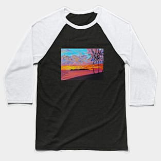 Bleeding sunset Baseball T-Shirt